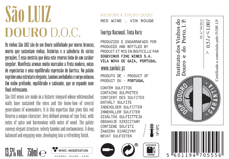 SÃO LUIZ RESERVA RED 2020